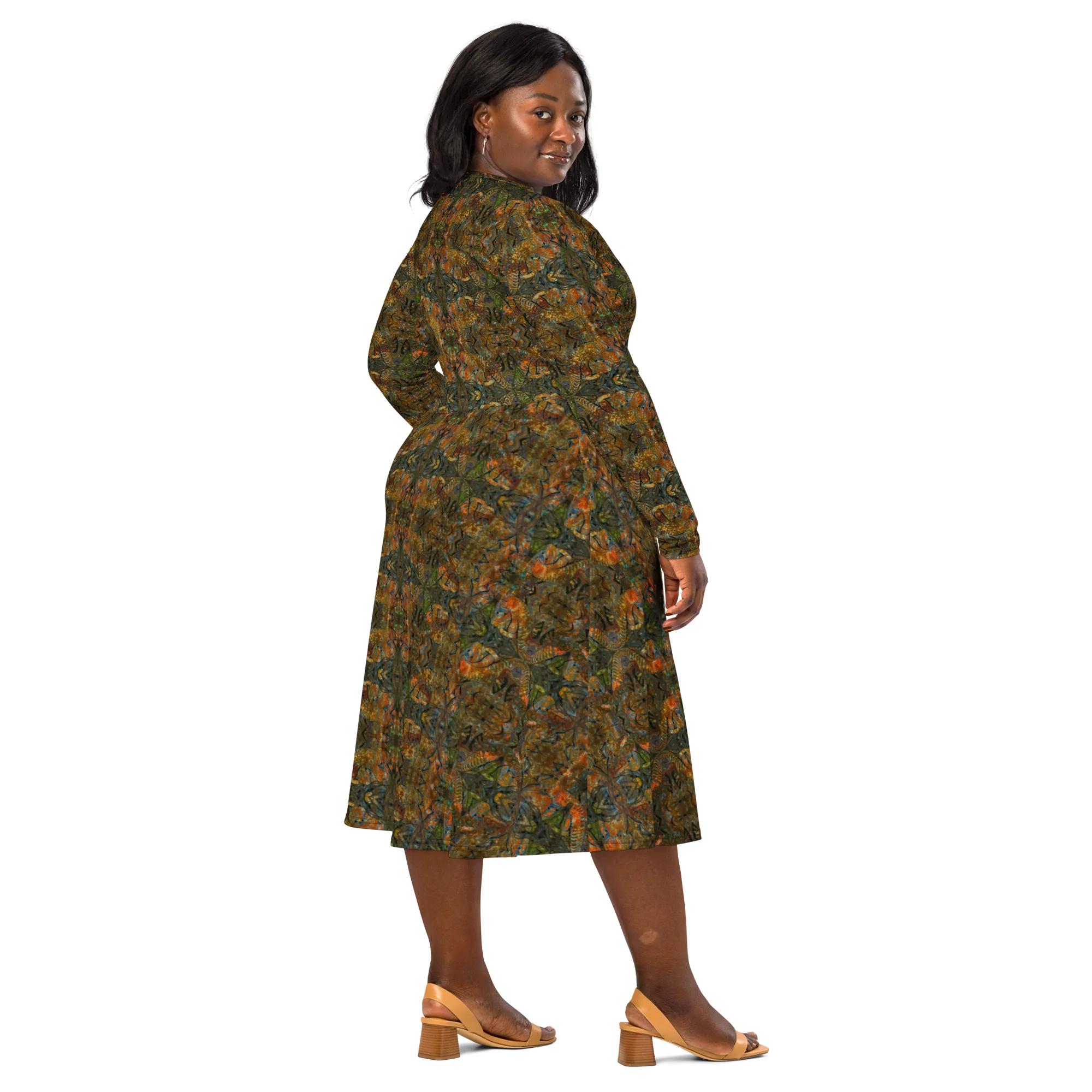 Long Sleeve Midi Dress (Her/Muliebris)(Pure Candy RJSTH@Alchemic) RJSTHS2022 RJS