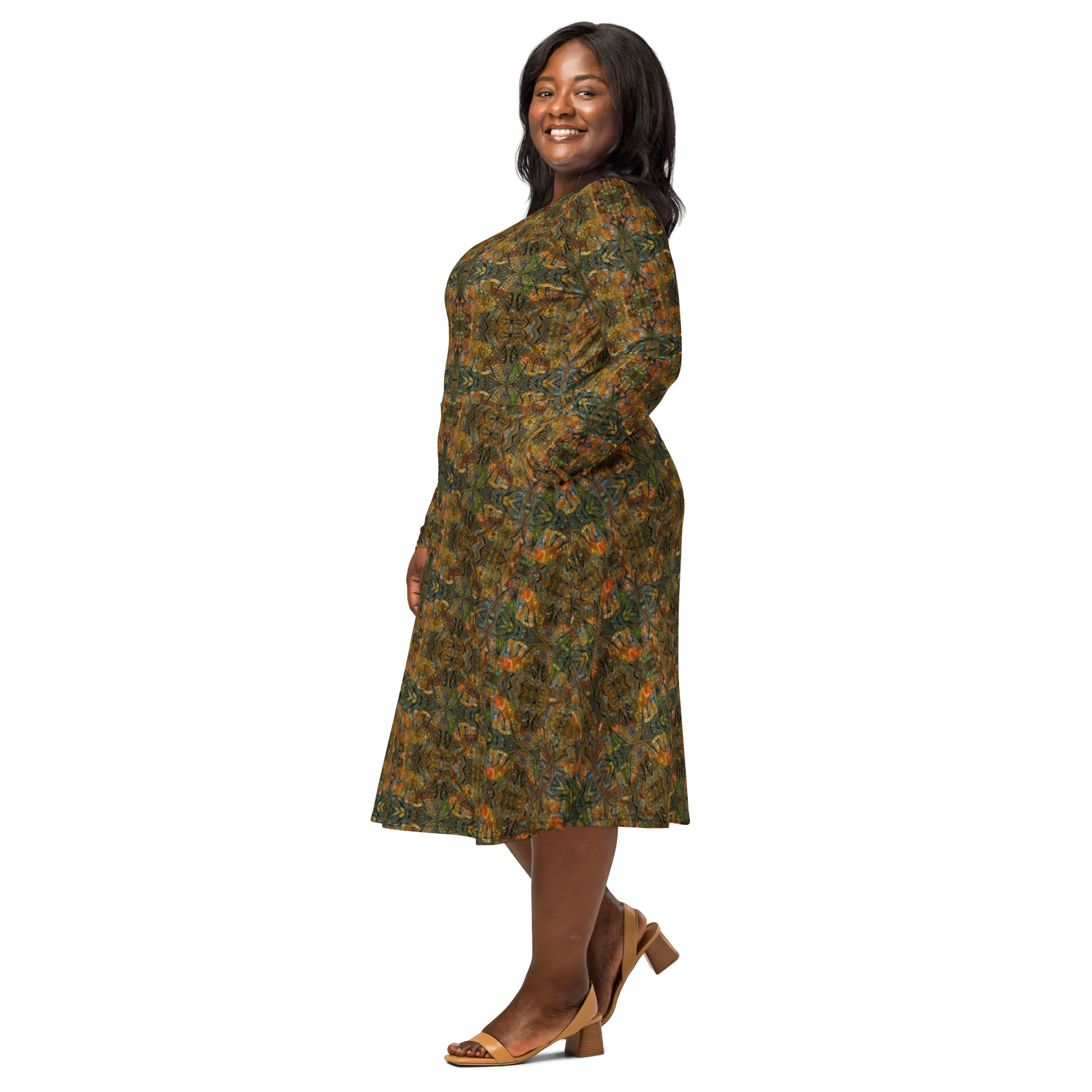 Long Sleeve Midi Dress (Her/Muliebris)(Pure Candy RJSTH@Alchemic) RJSTHS2022 RJS