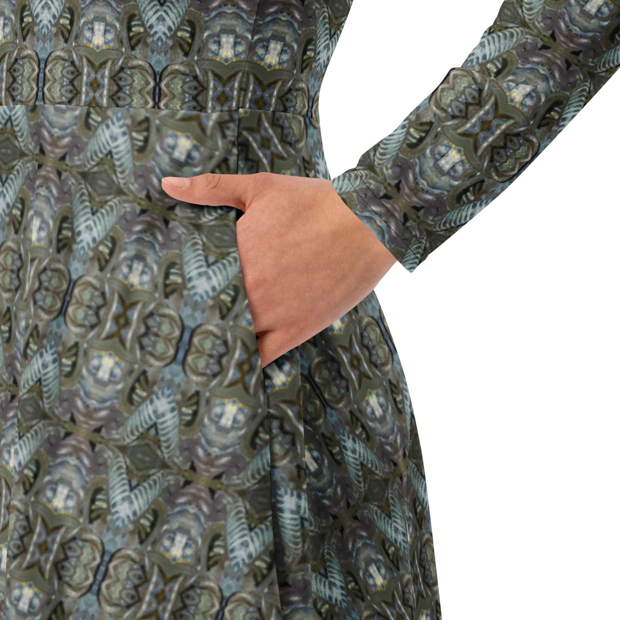 Long Sleeve Midi Dress (Her/Muliebris)(Pure Candy RJSTH@Alchemic) RJSTHS2022 RJS