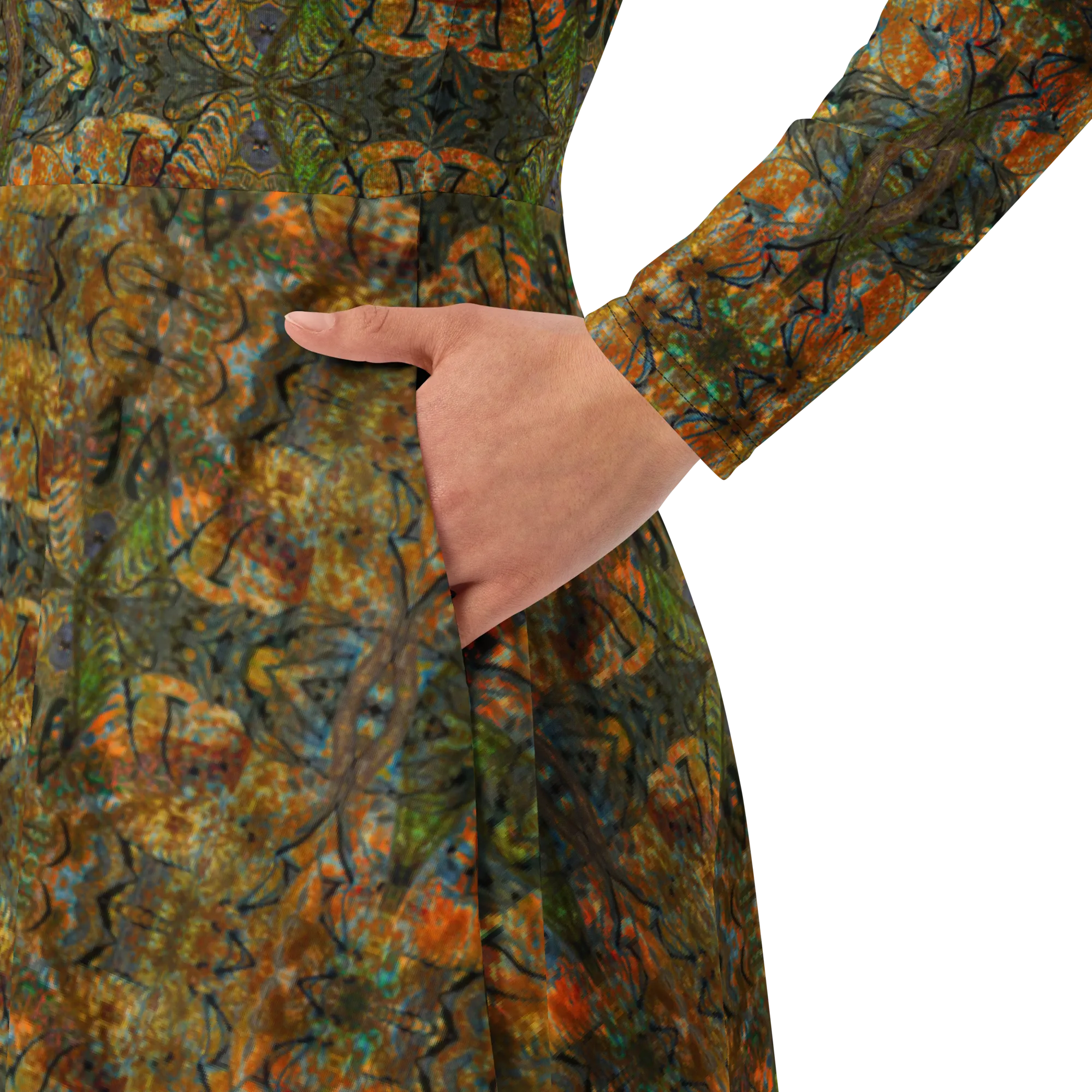 Long Sleeve Midi Dress (Her/Muliebris)(Pure Candy RJSTH@Alchemic) RJSTHS2022 RJS
