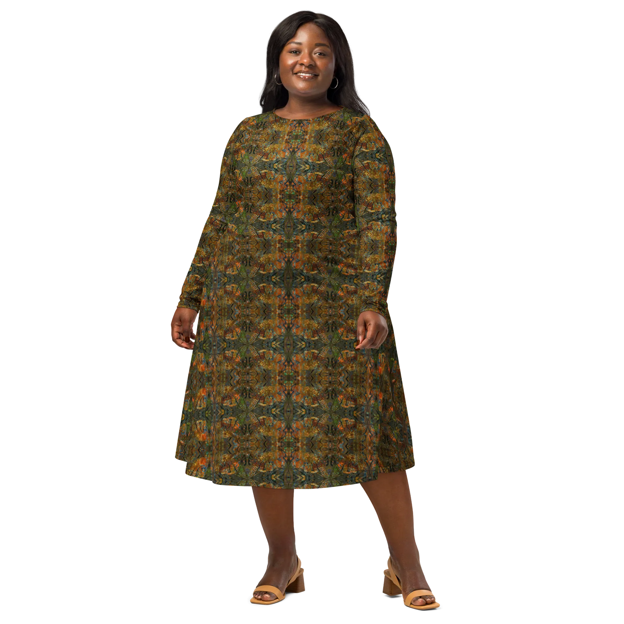 Long Sleeve Midi Dress (Her/Muliebris)(Pure Candy RJSTH@Alchemic) RJSTHS2022 RJS