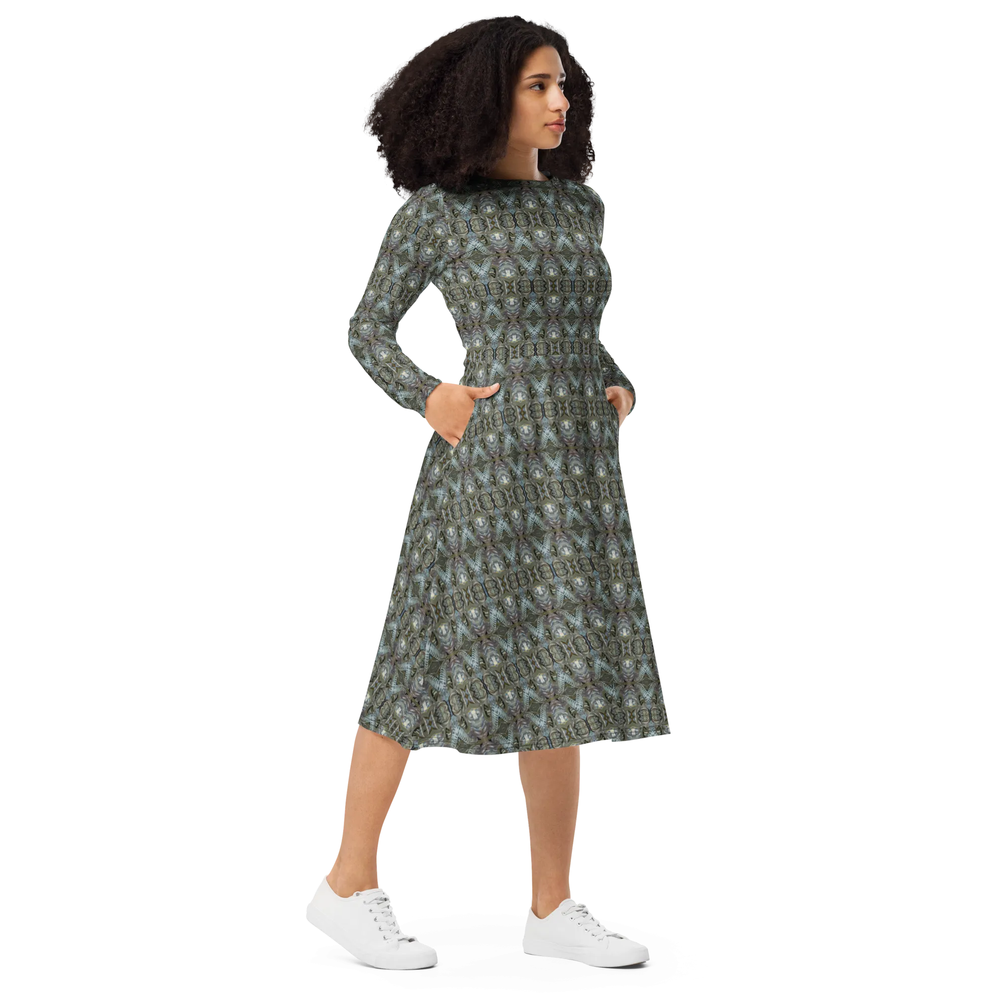 Long Sleeve Midi Dress (Her/Muliebris)(Pure Candy RJSTH@Alchemic) RJSTHS2022 RJS