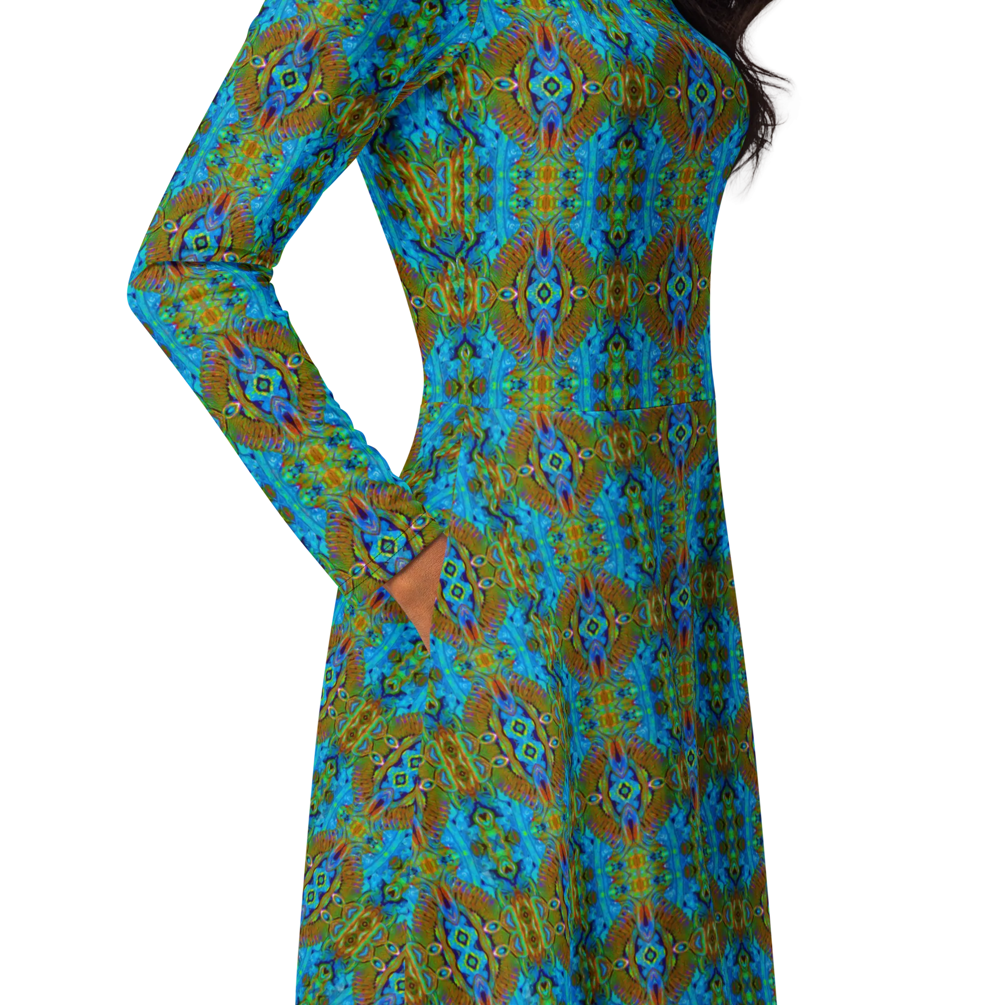 Long Sleeve Midi Dress (Her/Muliebris)(Pure Candy RJSTH@Alchemic) RJSTHS2022 RJS