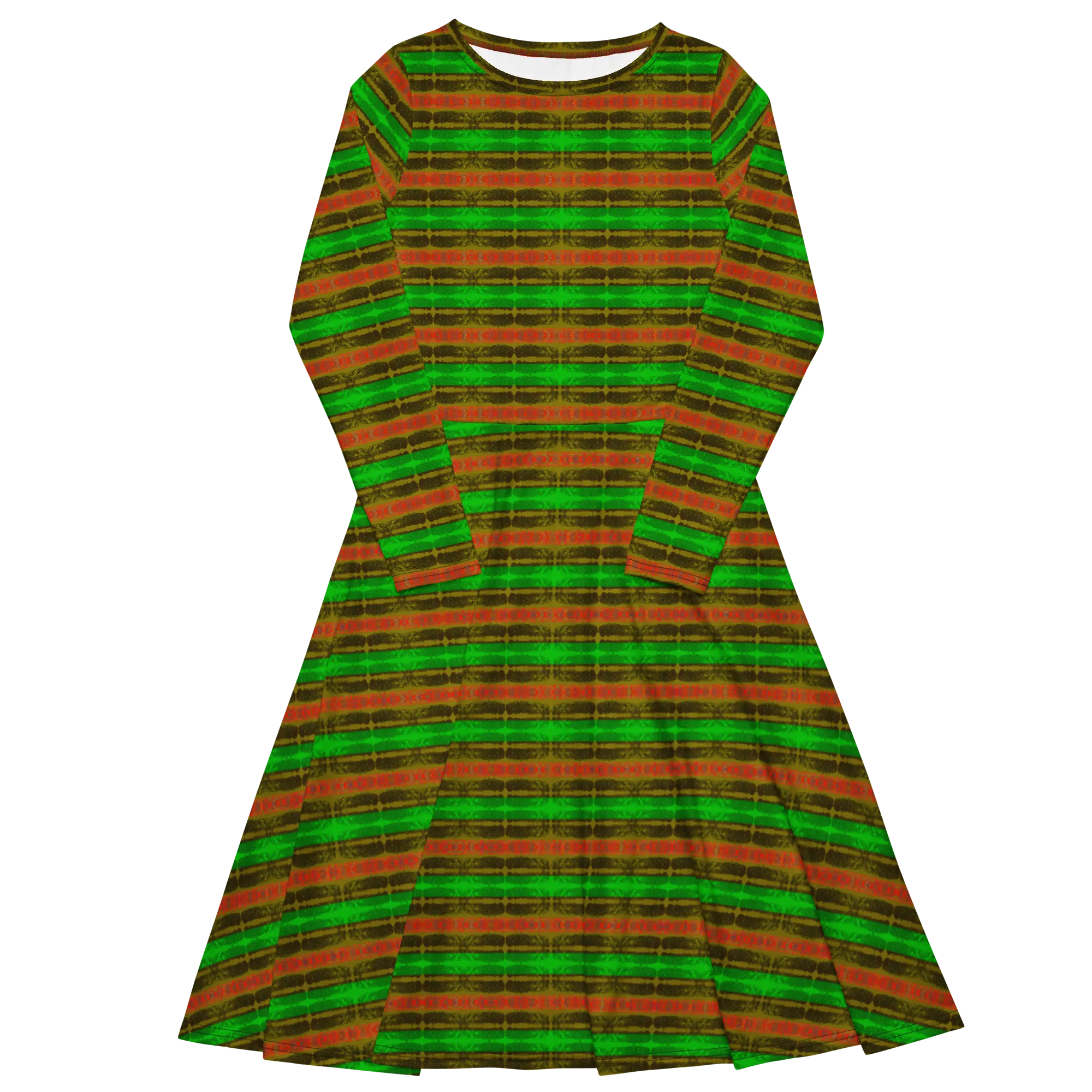Long Sleeve Midi Dress (Her/Muliebris)(Rind#1 Rind Link) RJSTH@Fabric#1 RJTHS2022 RJS