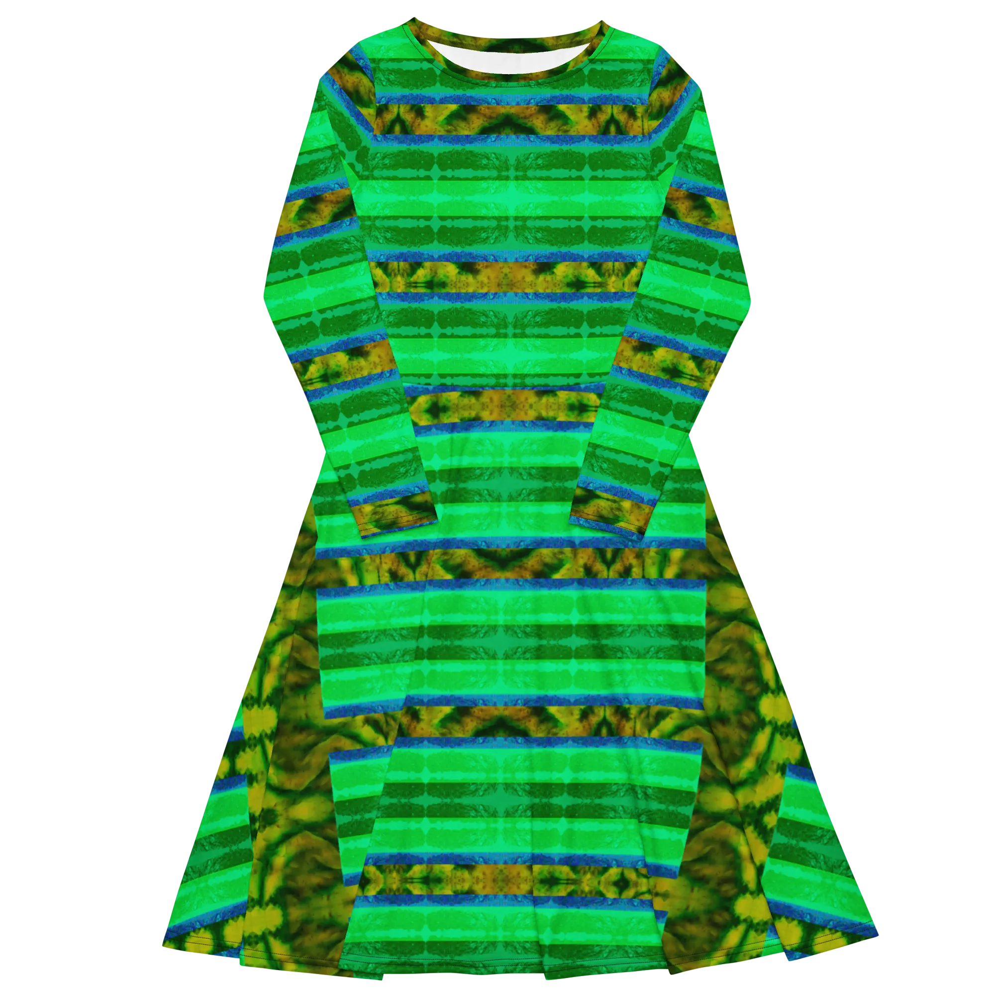 Long Sleeve Midi Dress (Her/Muliebris)(Rind#10 Rind Link) RJSTH@Fabric#10 RJSTHS2022 RJS