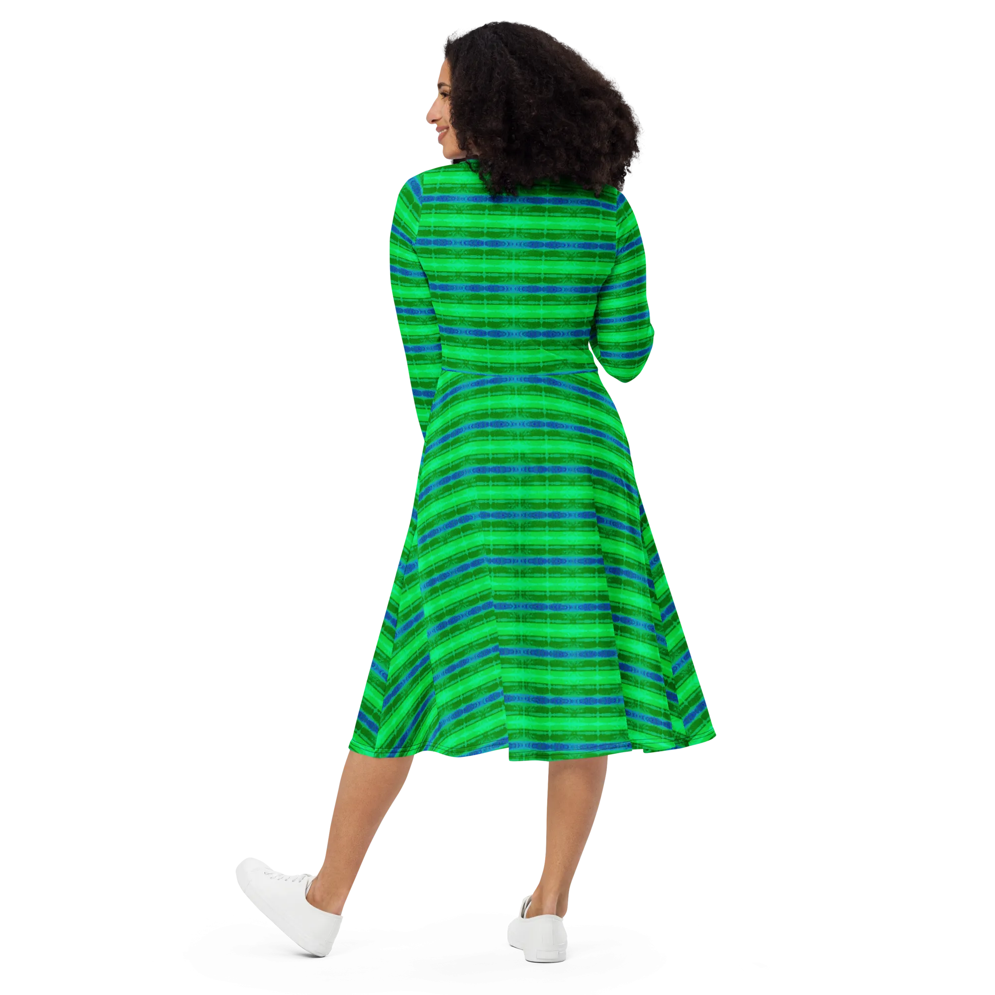 Long Sleeve Midi Dress (Her/Muliebris)(Rind#10 Rind Link) RJSTH@Fabric#10 RJTHS2022 RJS