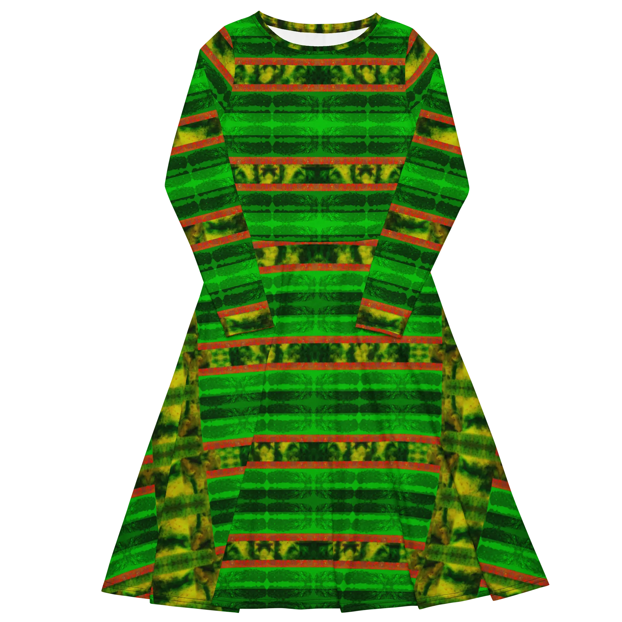 Long Sleeve Midi Dress (Her/Muliebris)(Rind#3 Rind Link) RJSTH@Fabric#3 RJSTHS2022 RJS