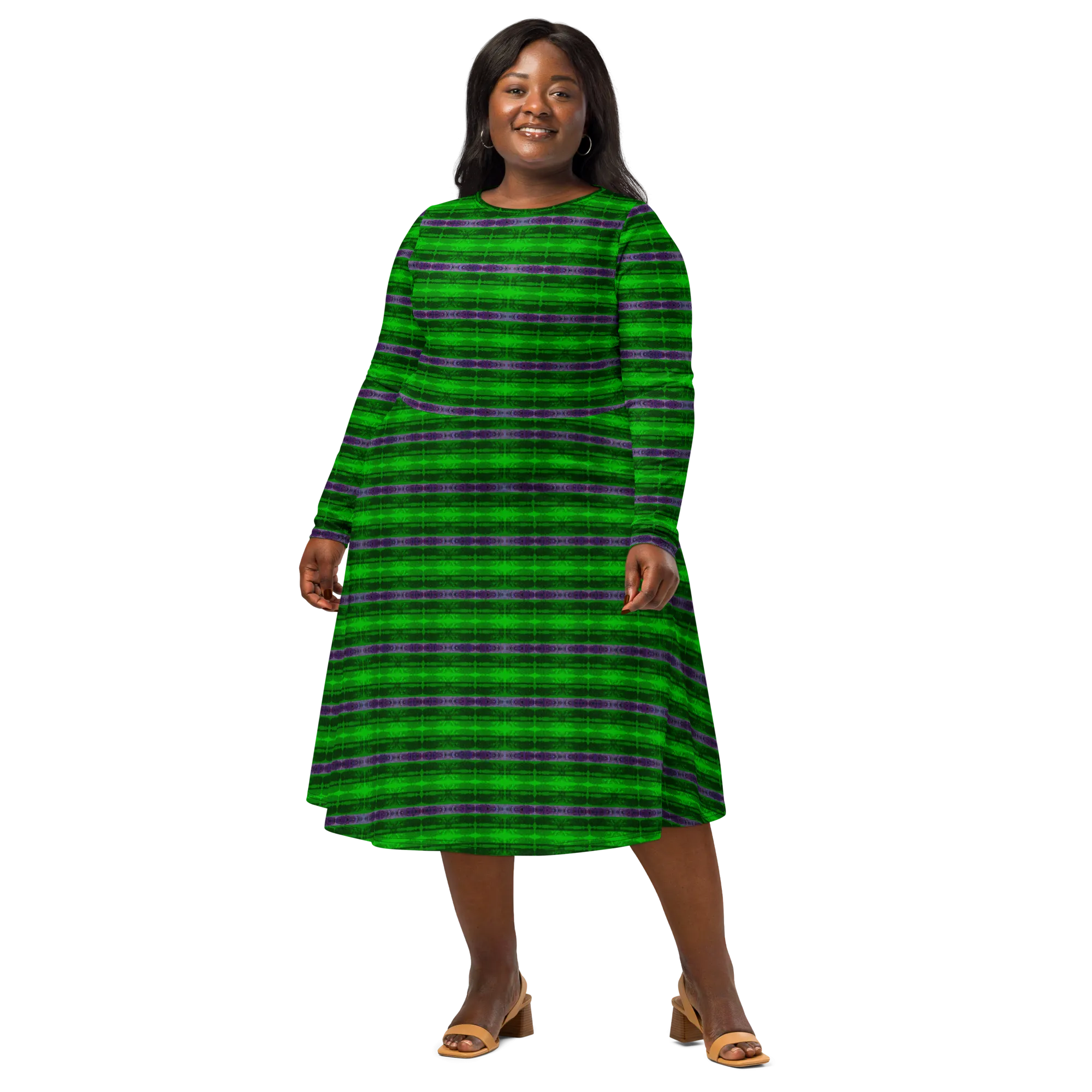 Long Sleeve Midi Dress (Her/Muliebris)(Rind#5 Rind Link) RJSTH@Fabric#5 RJTHS2022 RJS