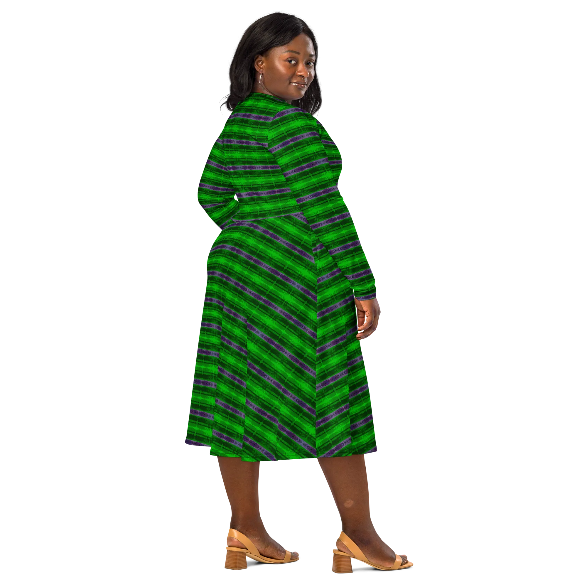 Long Sleeve Midi Dress (Her/Muliebris)(Rind#5 Rind Link) RJSTH@Fabric#5 RJTHS2022 RJS