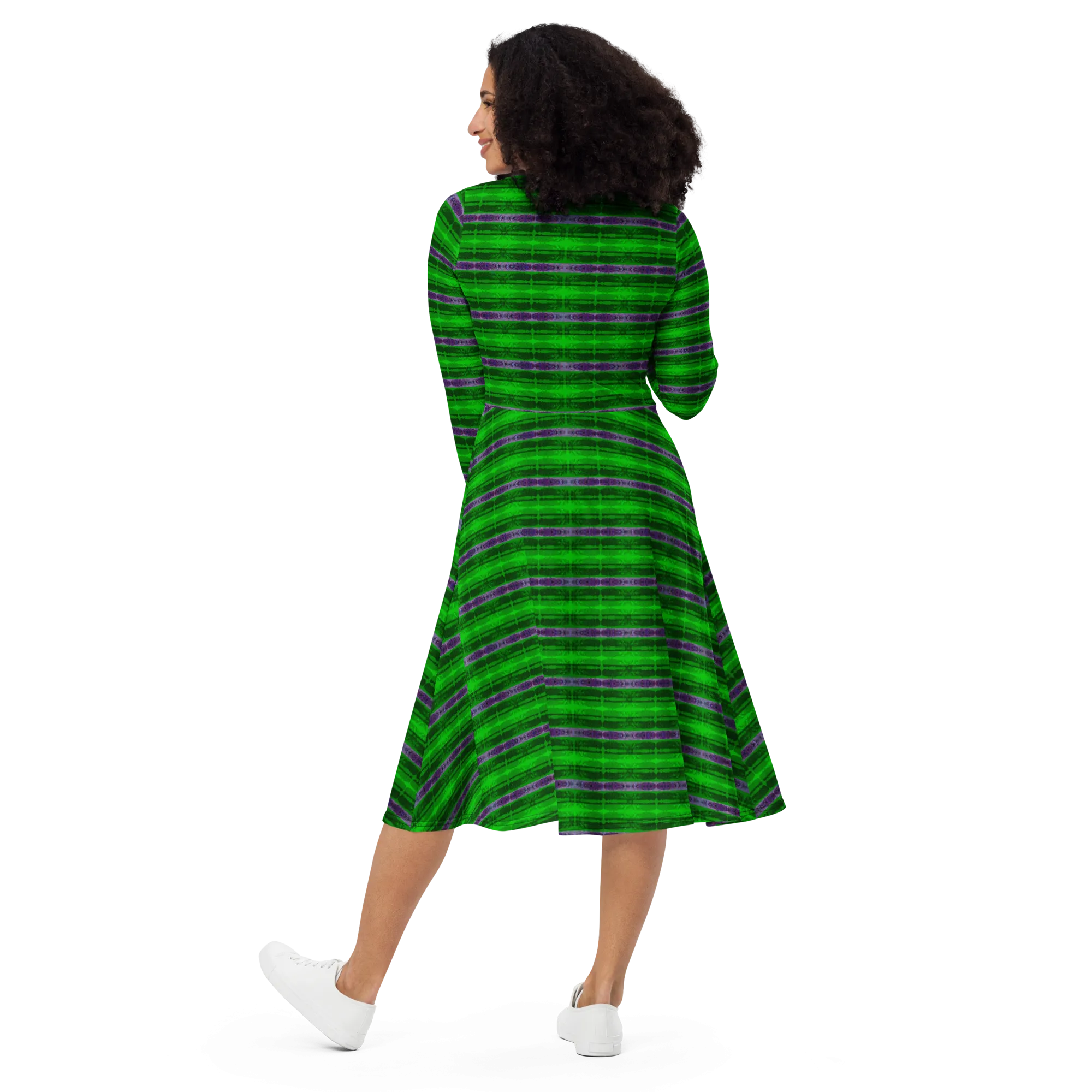Long Sleeve Midi Dress (Her/Muliebris)(Rind#5 Rind Link) RJSTH@Fabric#5 RJTHS2022 RJS