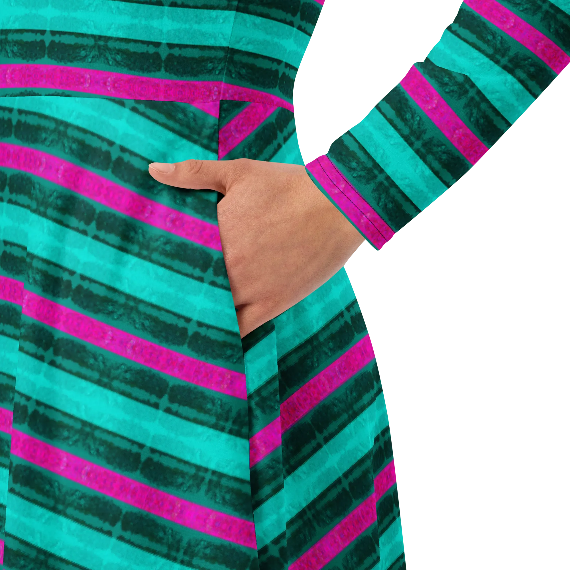 Long Sleeve Midi Dress (Her/Muliebris)(Rind#8 Rind Link) RJSTH@Fabric#8 RJTHS2022 RJS