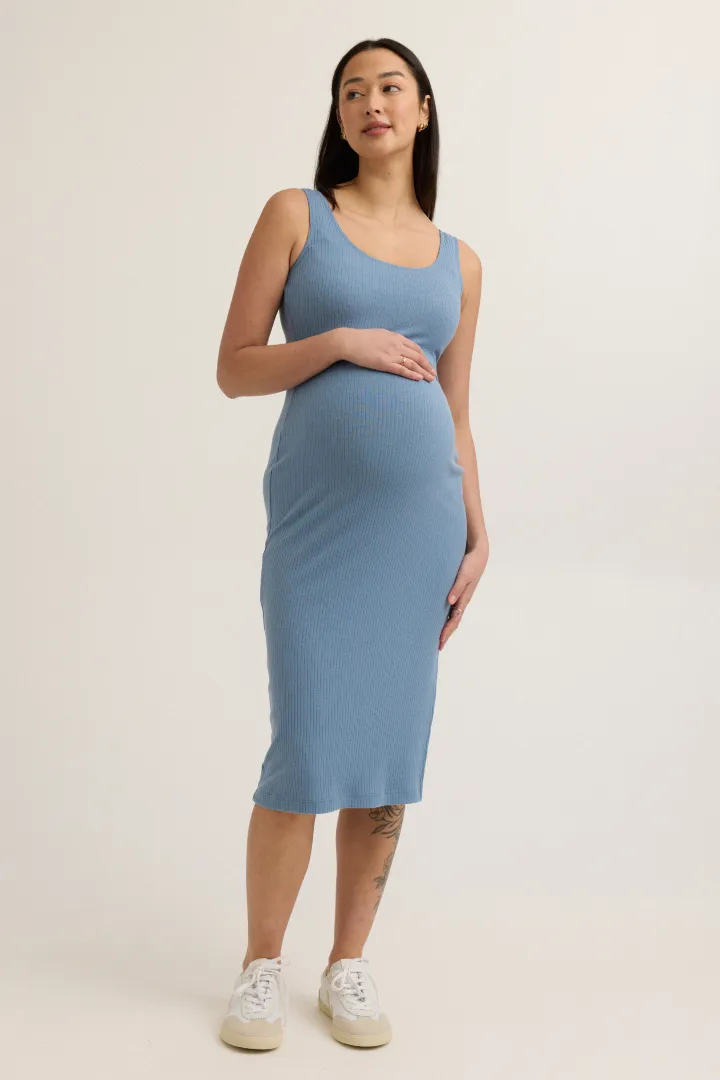 Maeve Rib Nursing Tank Dress