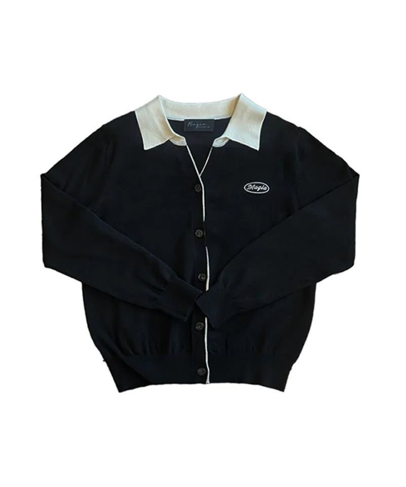 MAGIA Easy Cardigan - Black
