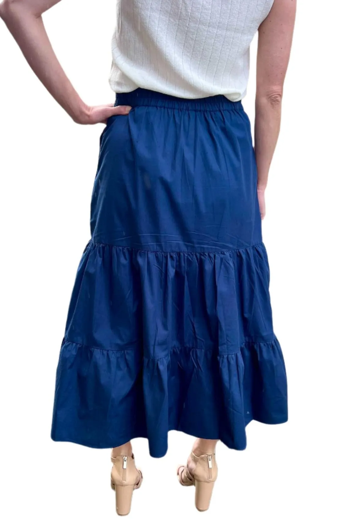 Maude Vivante Iris Skirt Navy