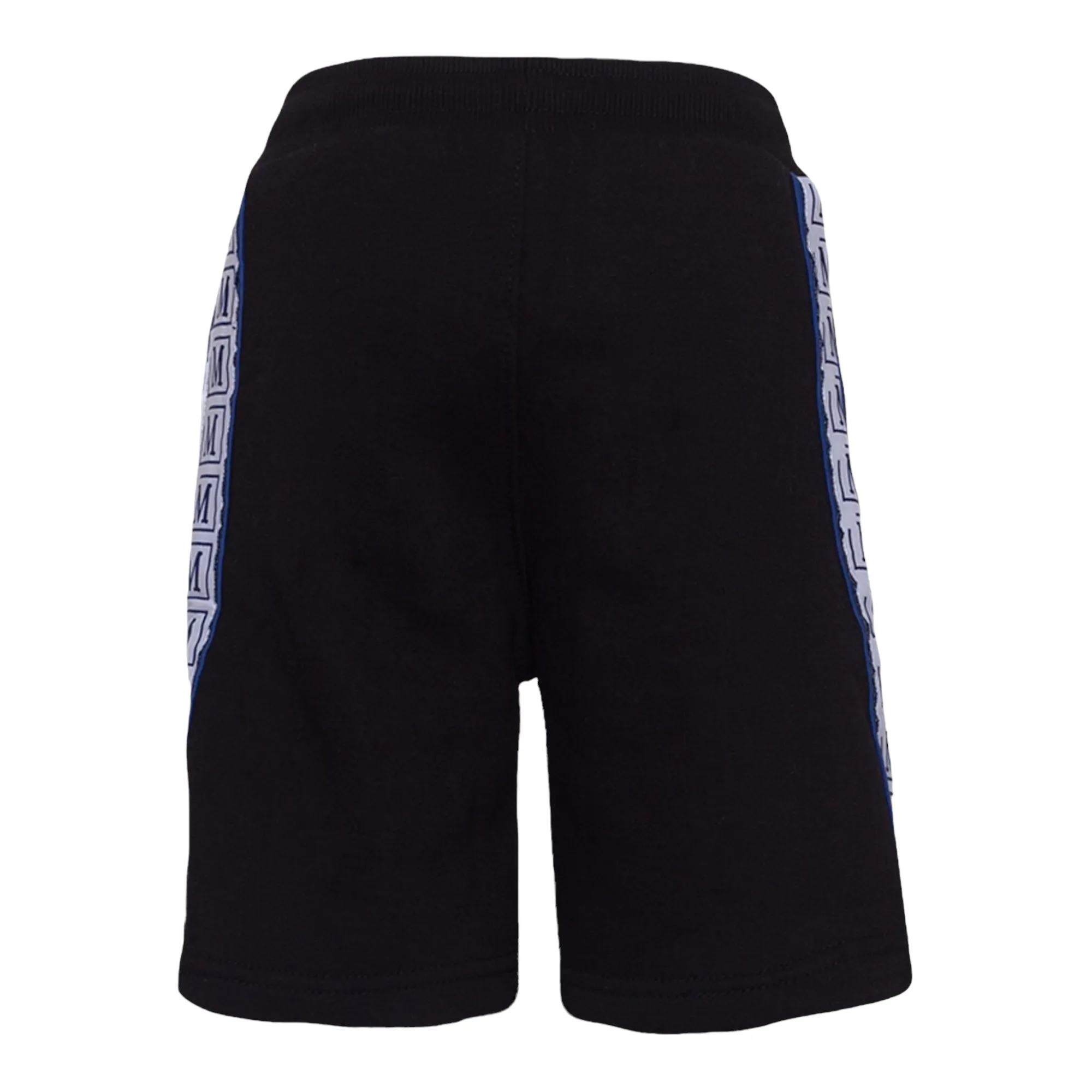 MDB Brand Kids Logo Tape Shorts - Black w/ Basic Color Logo