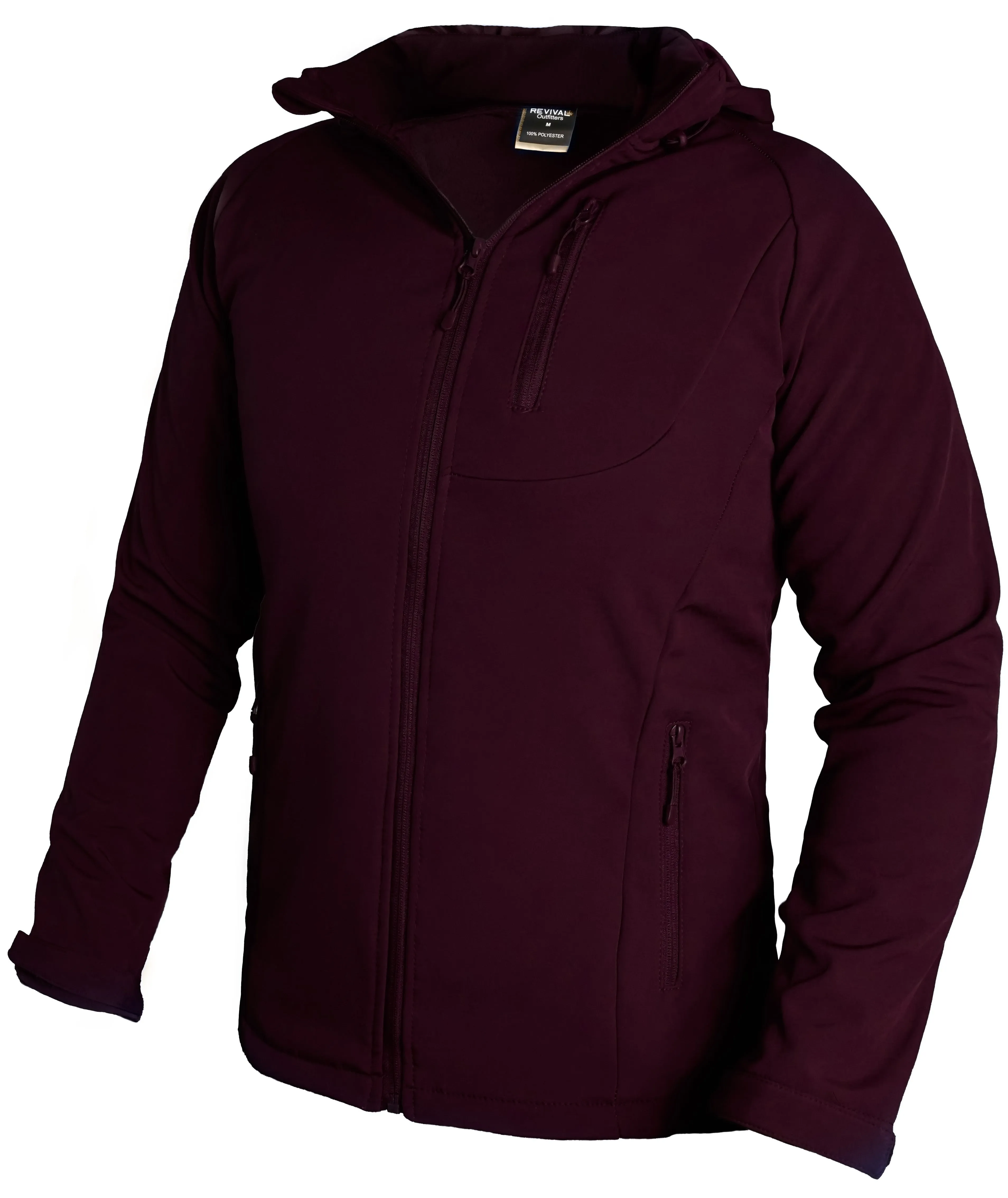 Men's' Warm Water & Wind Proof Softshell Snowboard Apex Jacket W/Removable Hood