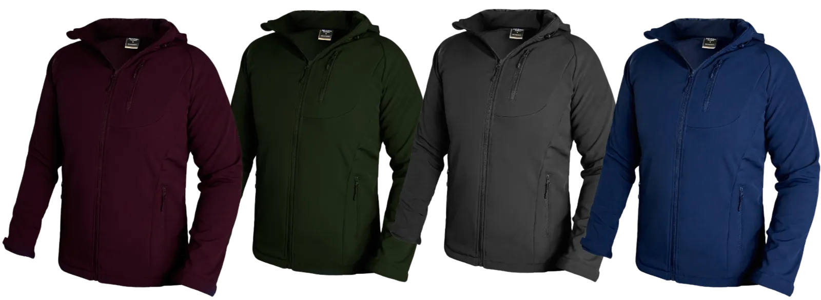 Men's' Warm Water & Wind Proof Softshell Snowboard Apex Jacket W/Removable Hood