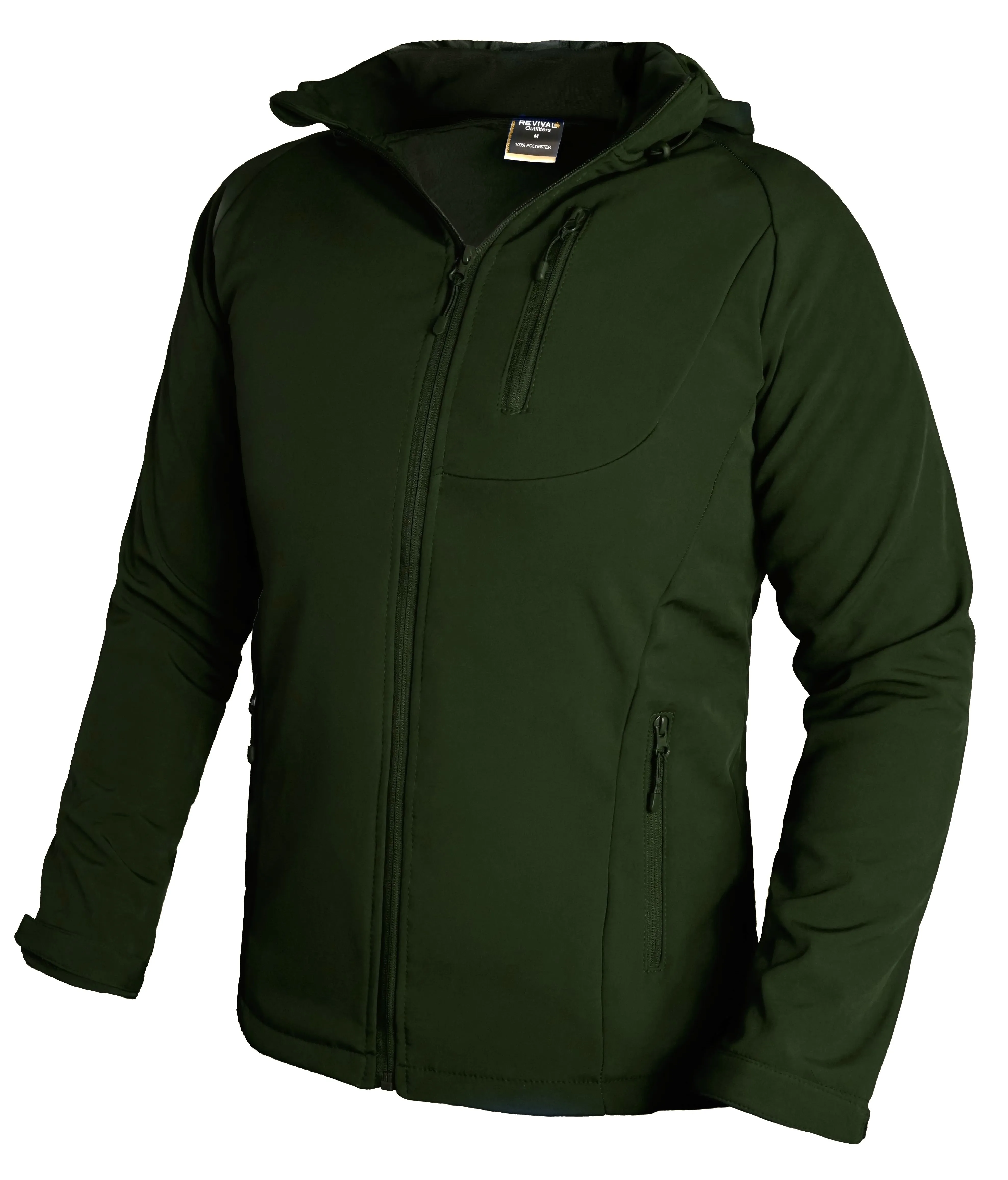 Men's' Warm Water & Wind Proof Softshell Snowboard Apex Jacket W/Removable Hood