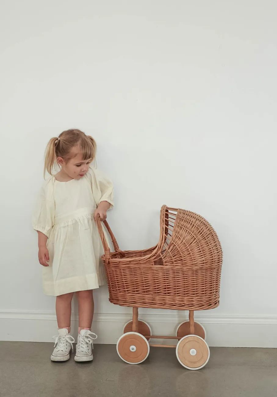 Miann & Co Kids - Keyhole Puff Sleeve Dress - Lemon