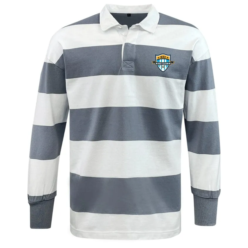 Milwaukee Beer Barons RFC Classic Long Sleeve Hooped Rugby Jersey