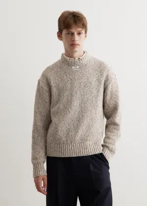 Multicolour Yarn Knit Pullover