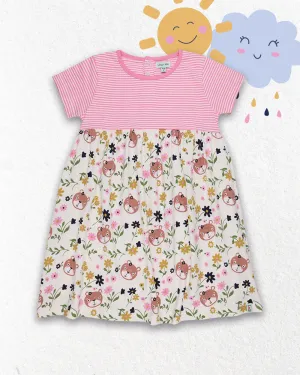 Multicoloured Lilly And Sid Print Dress