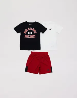 New Balance Varsity 3-Piece Shorts Set Toddler