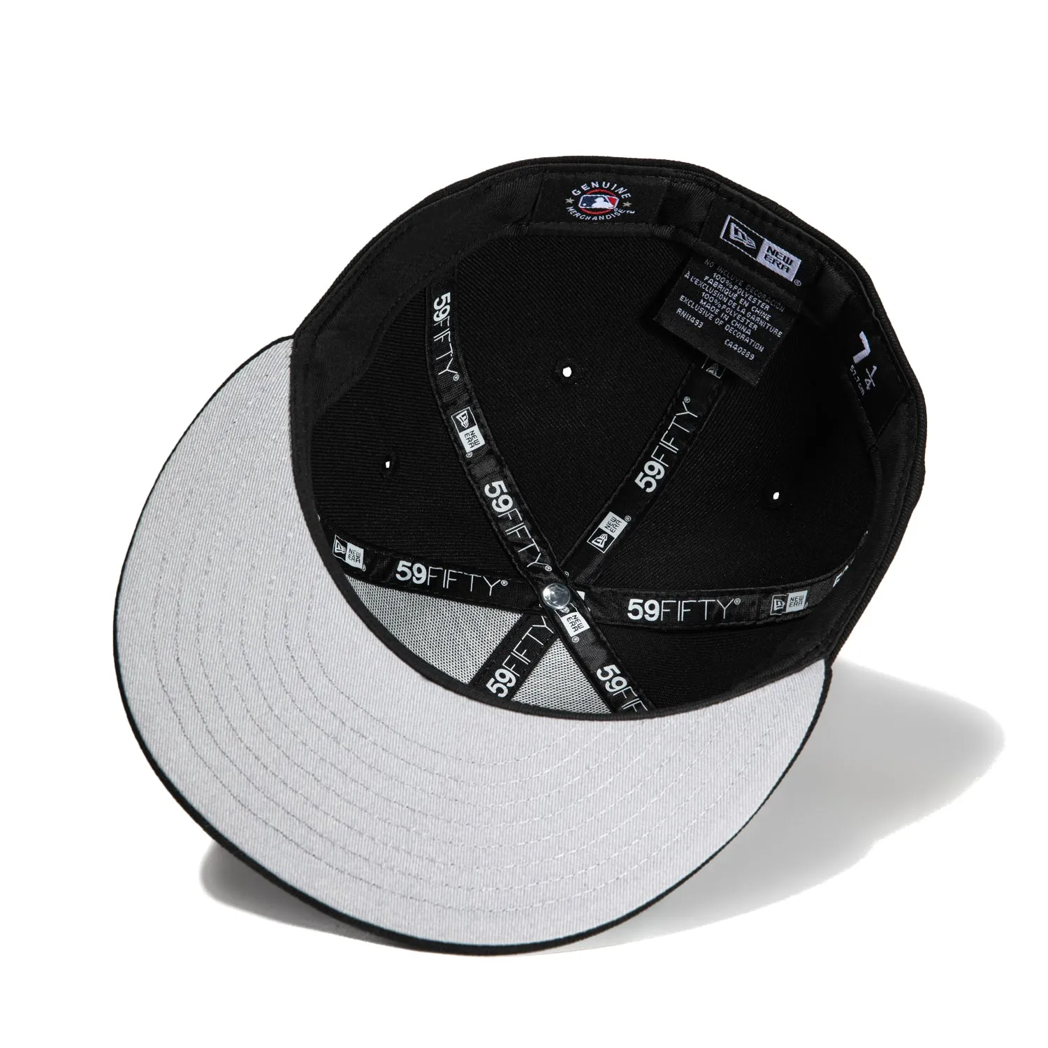 New Era 59Fifty Houston Astros Lunar Lander Patch Space City Hat - Black, Neon Blue, Red