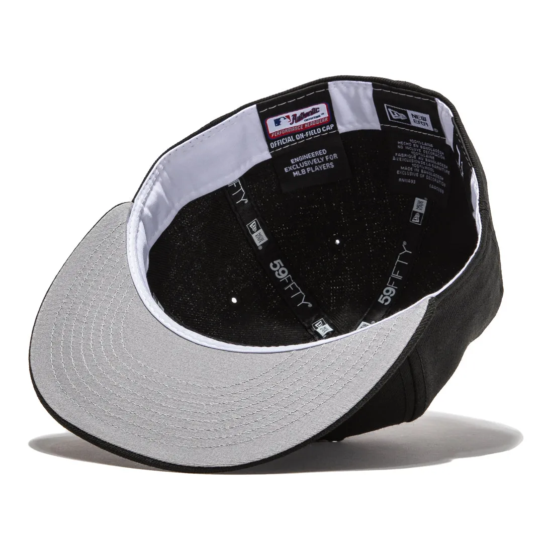New Era 59Fifty Retro On-Field Chicago White Sox Game Hat - Black