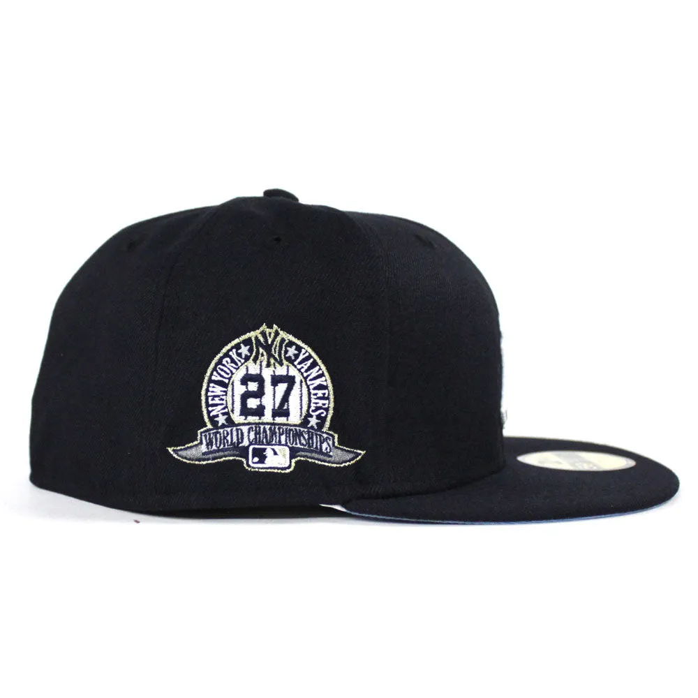 New York Yankees Statue of Liberty 27 World Championships 59Fifty New Era Fitted Hat (Navy Blue Under Brim)