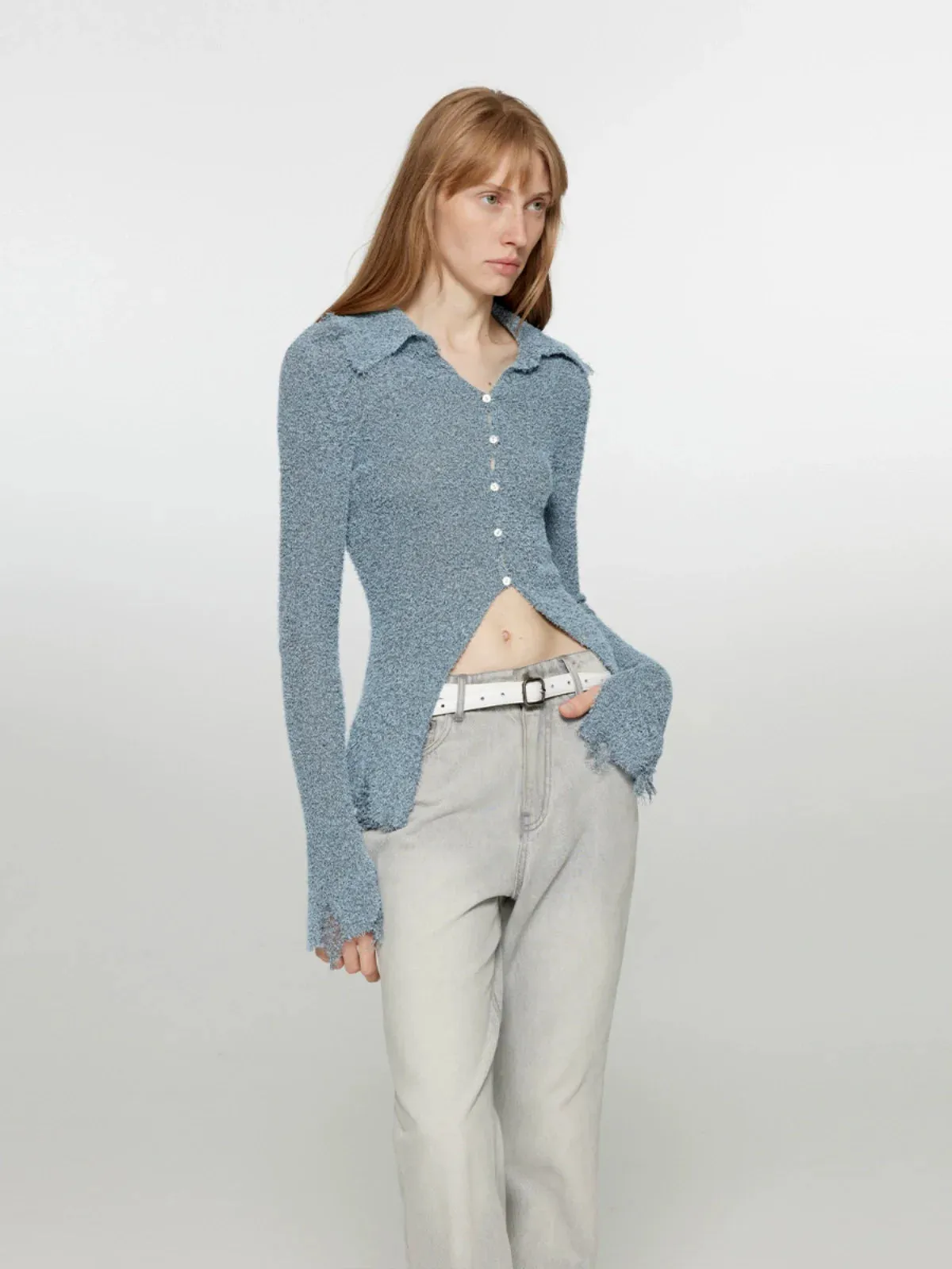 Night Dream Hollow Knit Cardigan