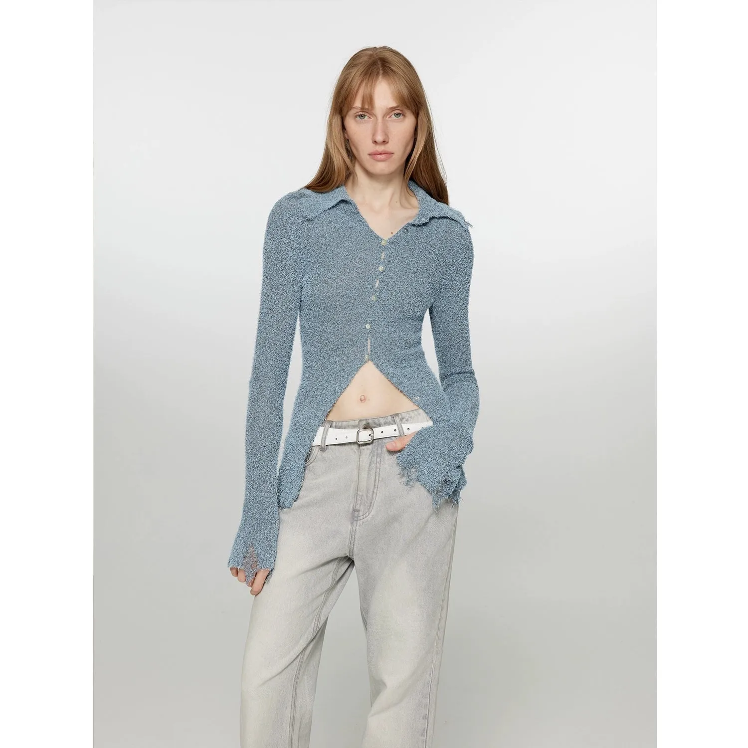 Night Dream Hollow Knit Cardigan