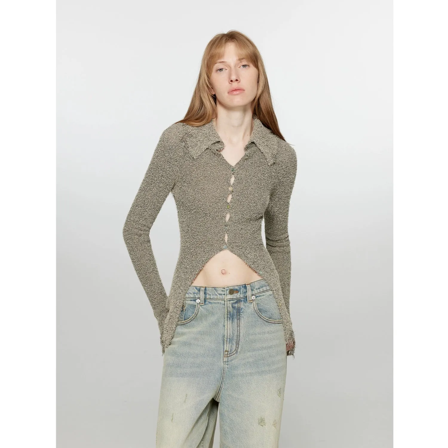 Night Dream Hollow Knit Cardigan