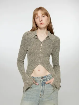Night Dream Hollow Knit Cardigan