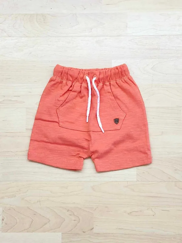 Orange Kangaroo Shorts