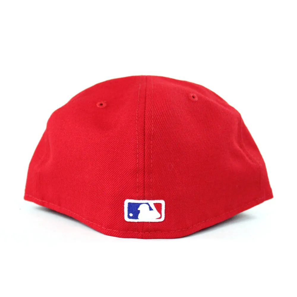 Palm Tree Los Angeles Dodgers New Era 59Fifty Fitted Hat (Red Gray Under Brim)
