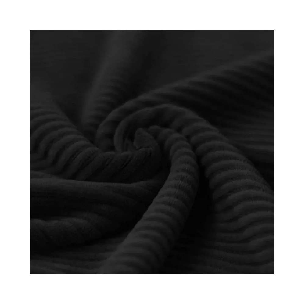 Pinafore Skirt - Corduroy Black