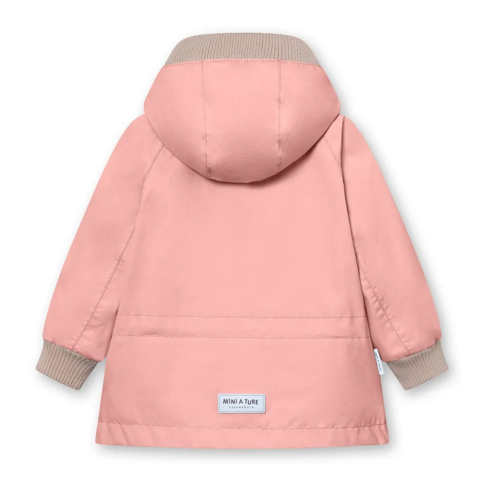 Pink Printed Logo Jacket