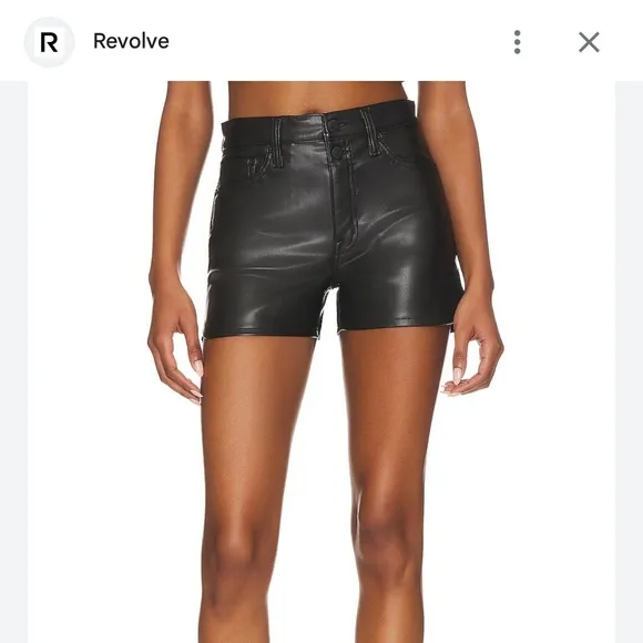 Pistola faux leather shorts