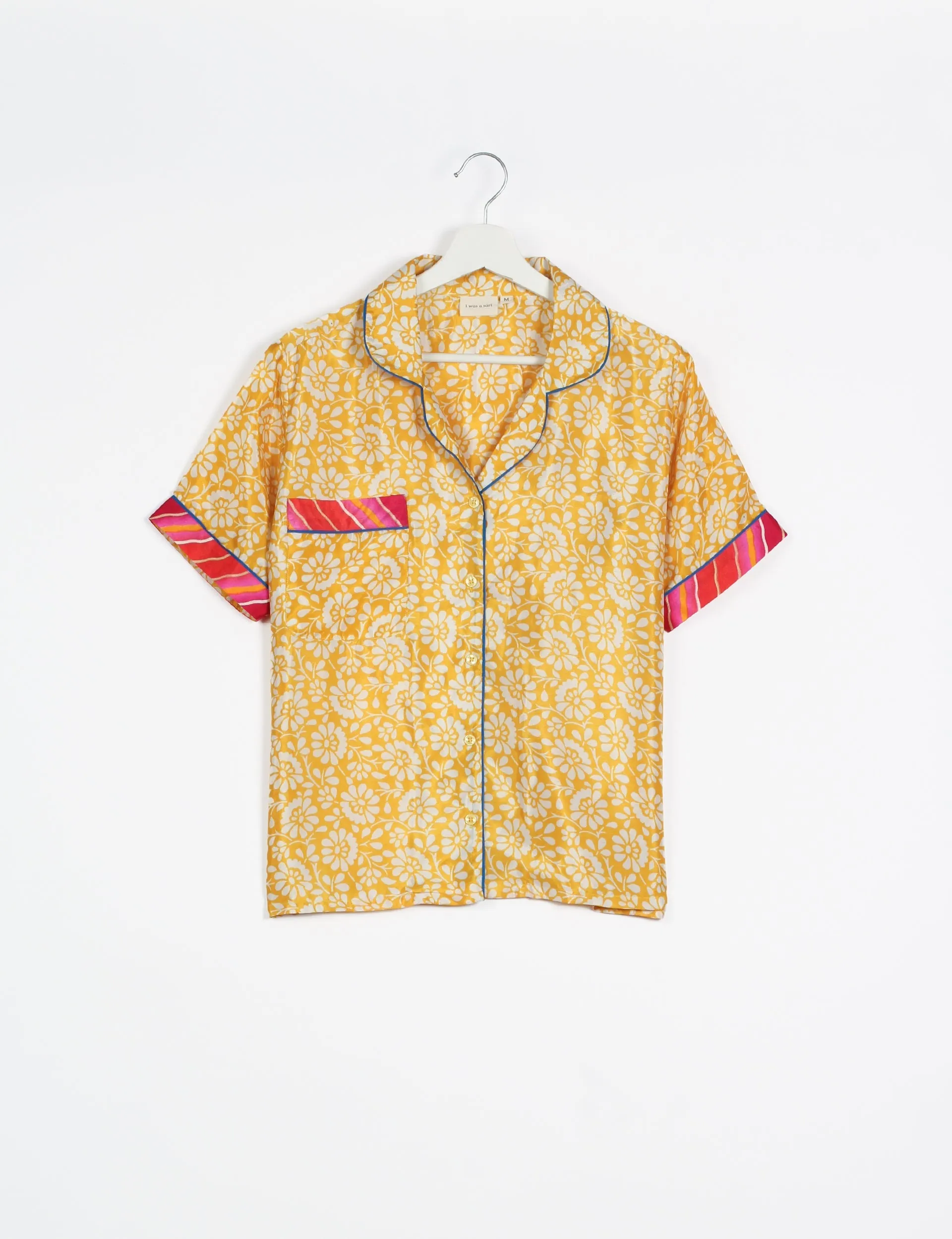 PJ SET SHORT WITH SHORT SLEEVES