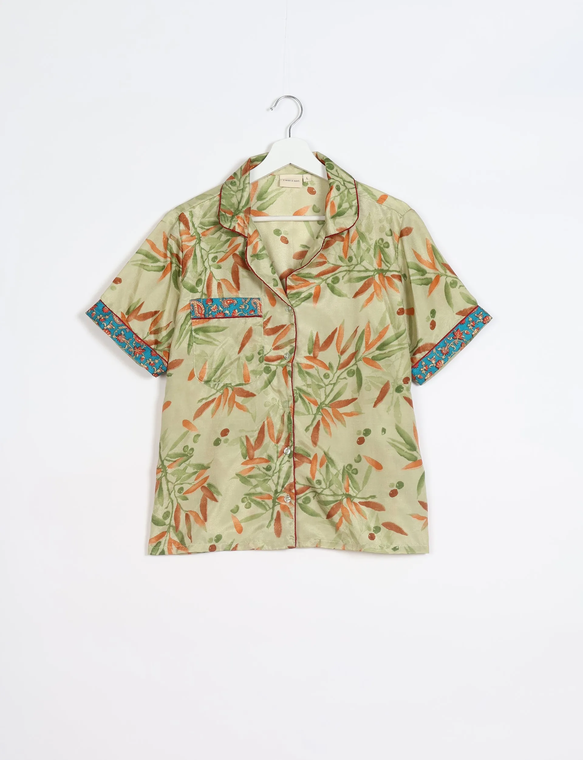 PJ SET SHORT WITH SHORT SLEEVES