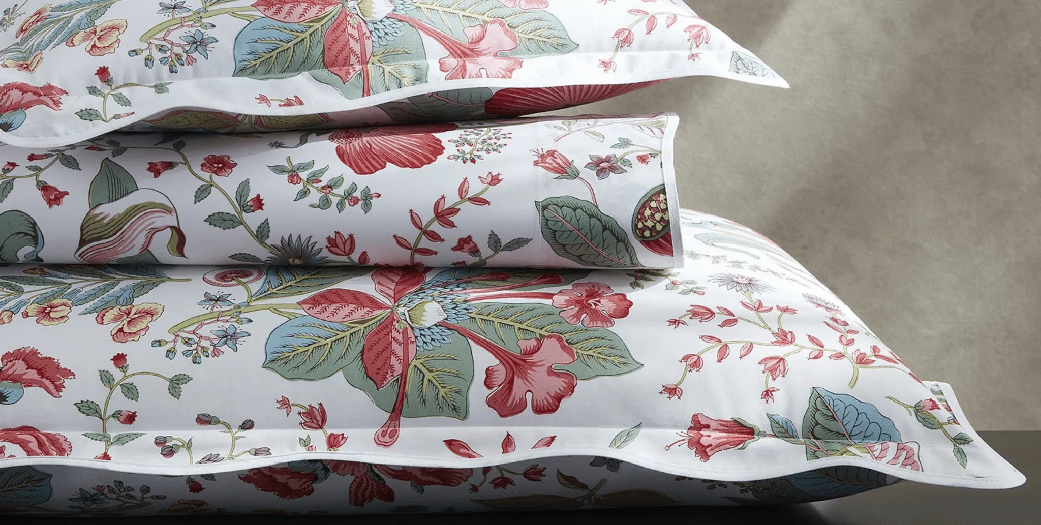 Pomegranate Fitted Sheet - Pink Coral
