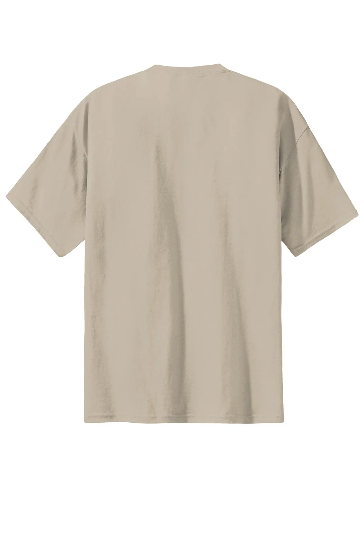 Port & Company Tall Essential Tee.  PC61T Light Sand Tall