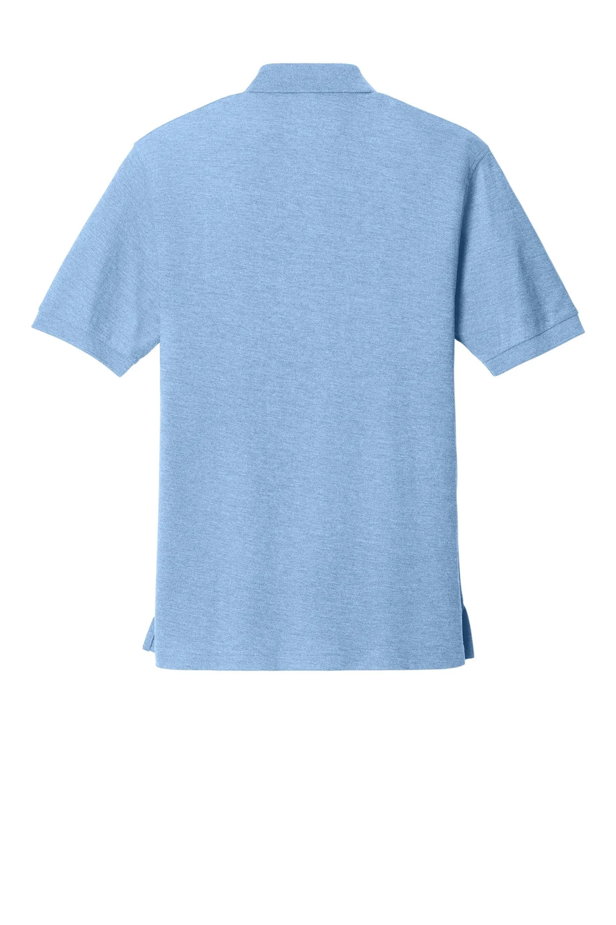 Port Authority Tall Silk Touch Polo.  TLK500 Light Blue Tall