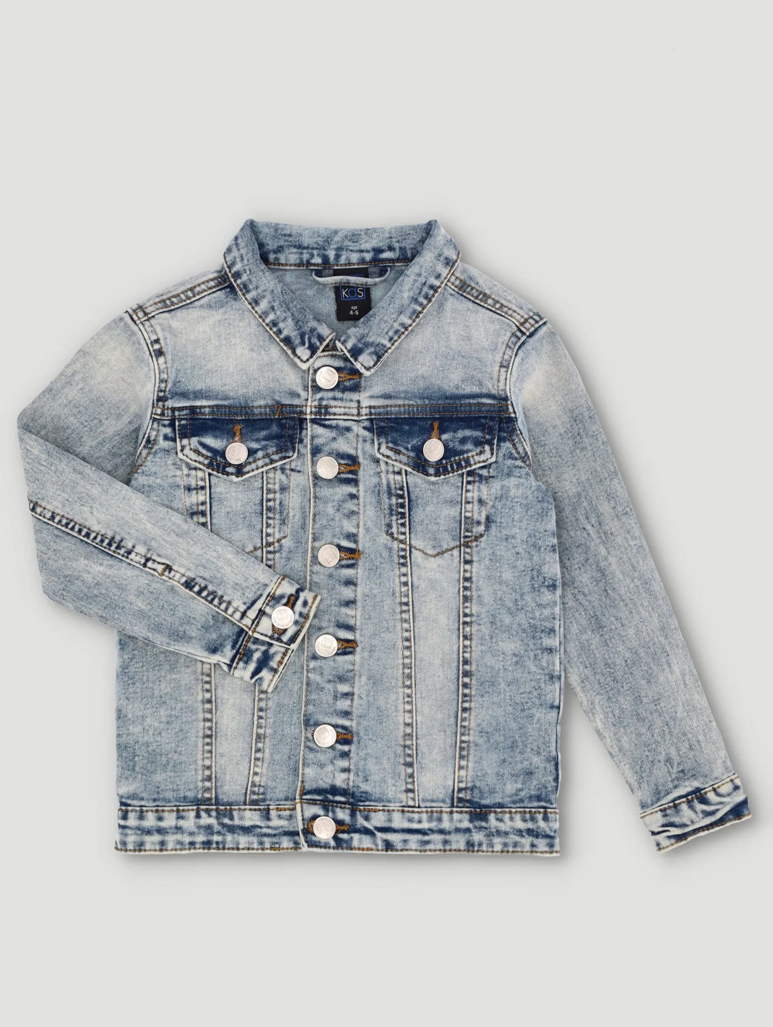 Pre-Boys Denim Jacket - Light Blue