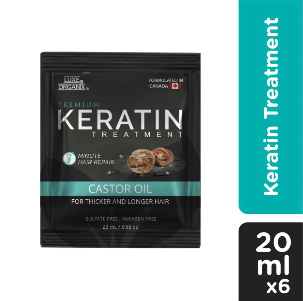 Premium Keratin Treatment Castor Oil For Thicker And Longer Hair 6s