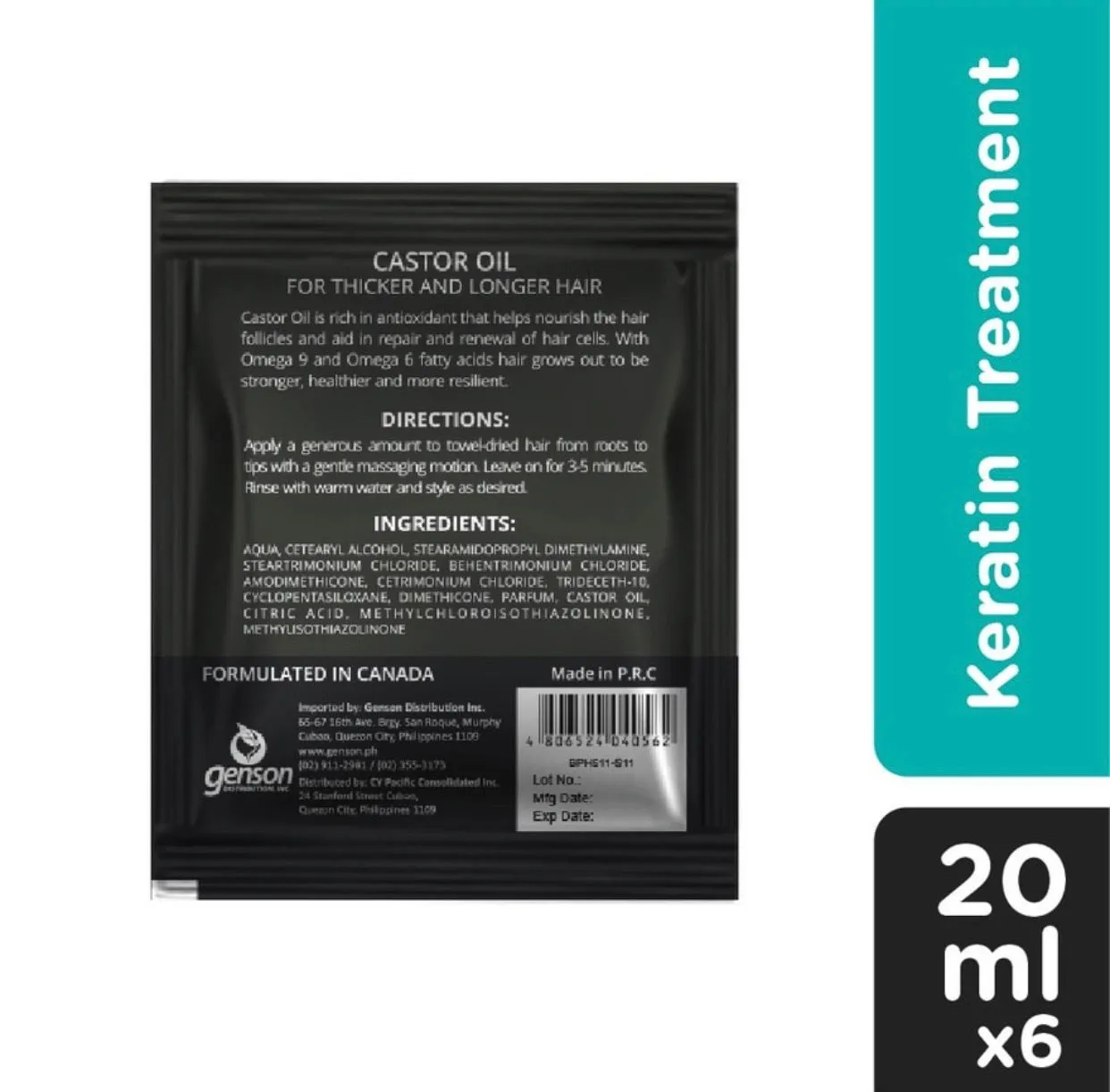 Premium Keratin Treatment Castor Oil For Thicker And Longer Hair 6s