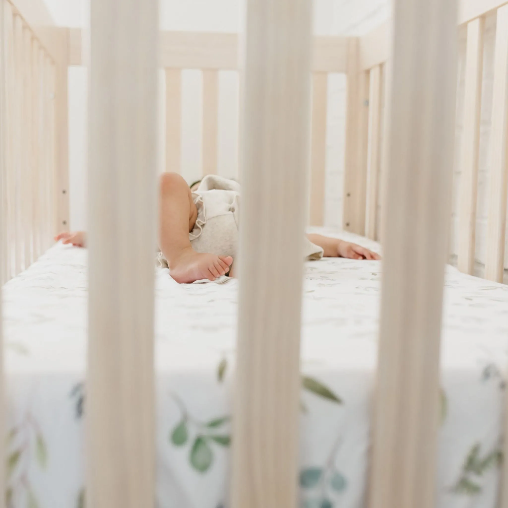 Premium Knit Fitted Crib Sheet - Haven