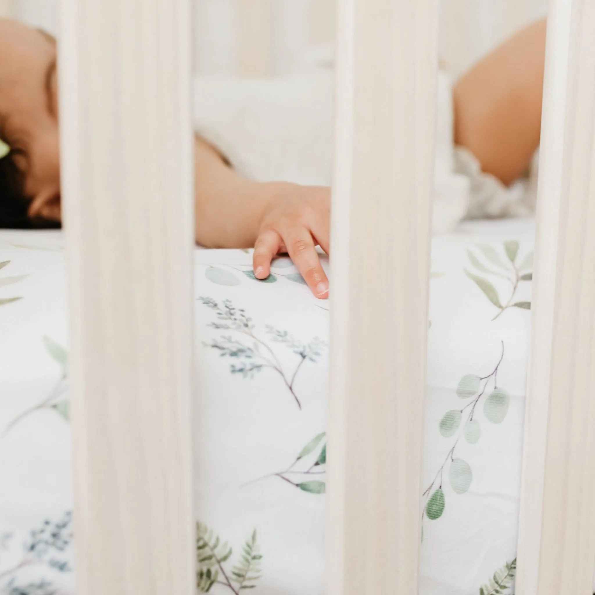 Premium Knit Fitted Crib Sheet - Haven