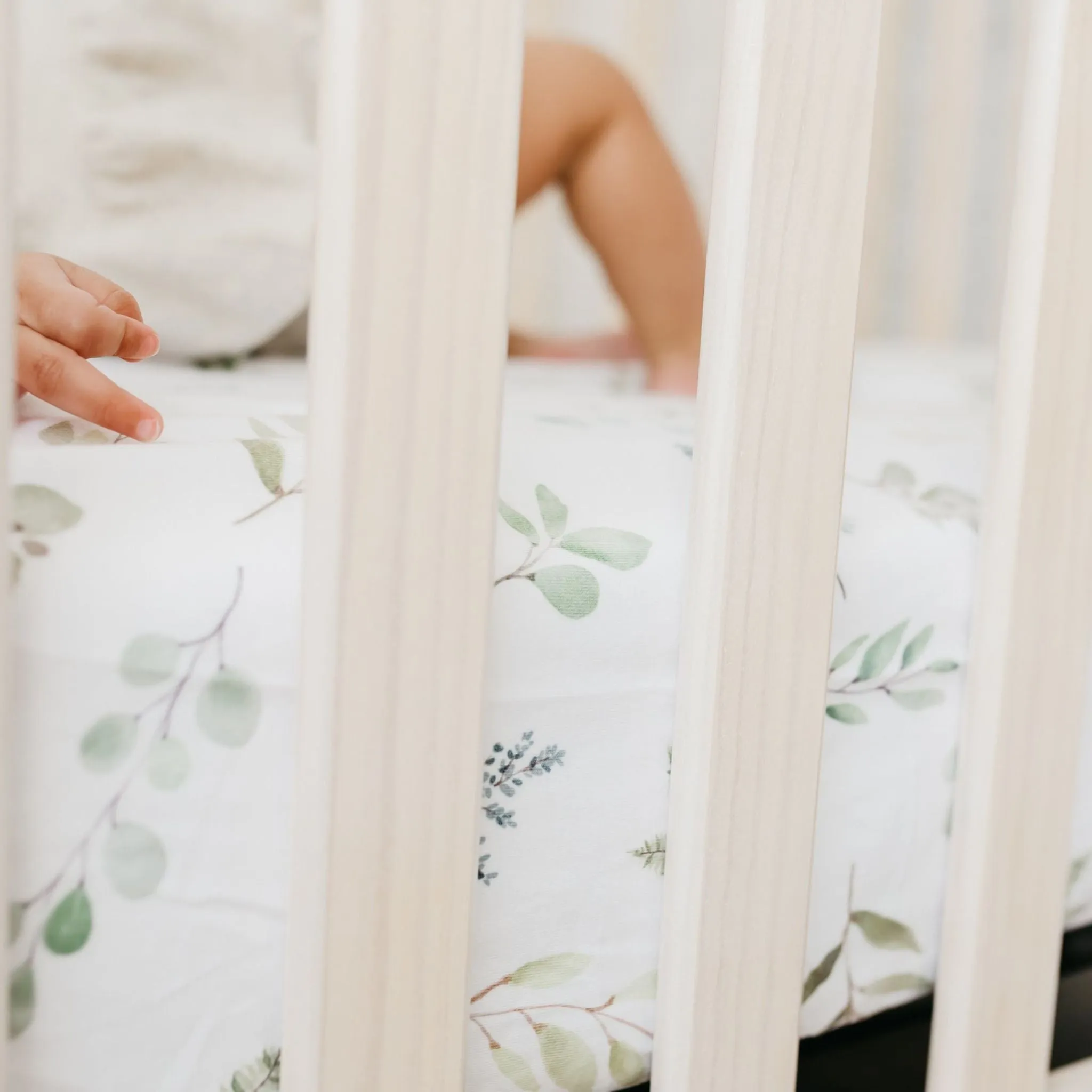 Premium Knit Fitted Crib Sheet - Haven